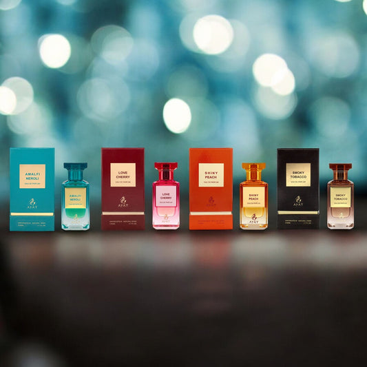 Pack COLORS - Amalfi Neroli, Love Cherry, Shiny Peach, Smoky Tobacco